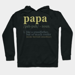 Papa Definition Hoodie